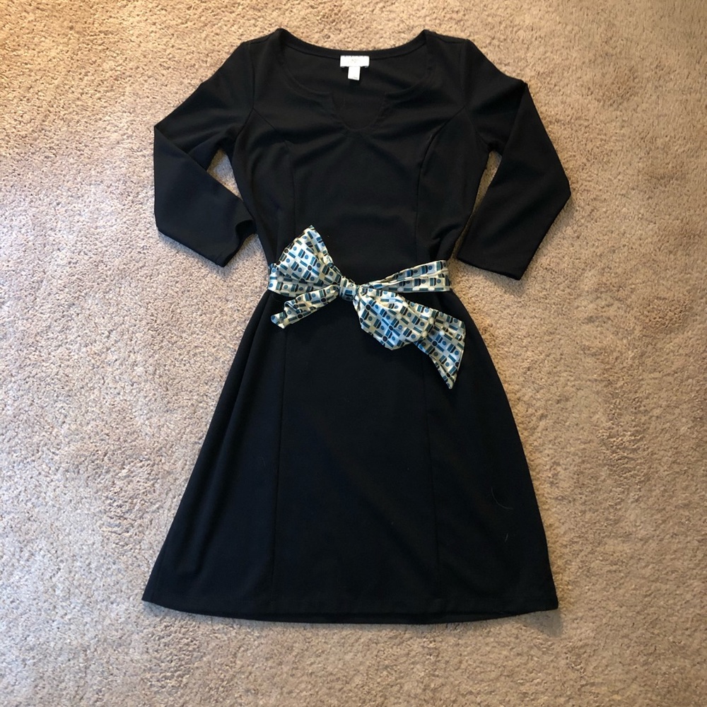 LOFT Black Dress|6